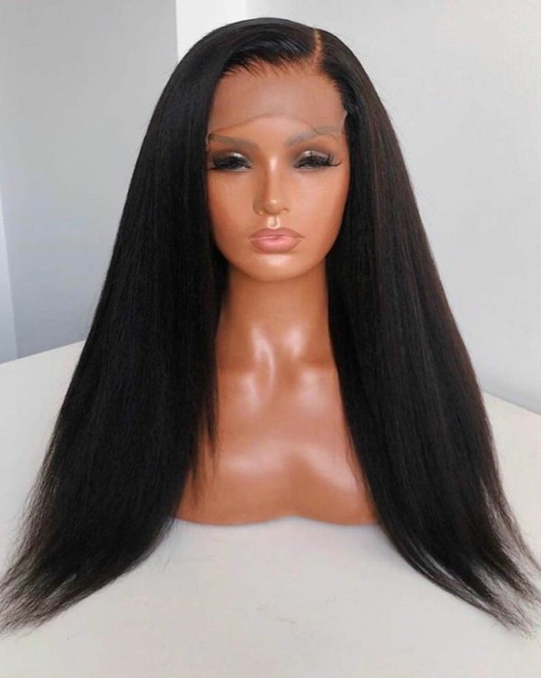 Lace wig: Kinky Straight