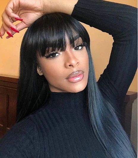Lace Front wig: La "Frange"